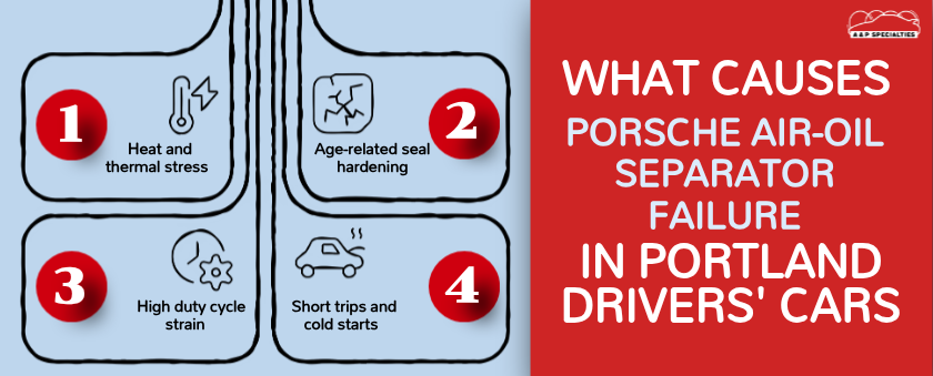 What Causes Porsche Air-Oil Separator Failure in Portland Drivers' Cars