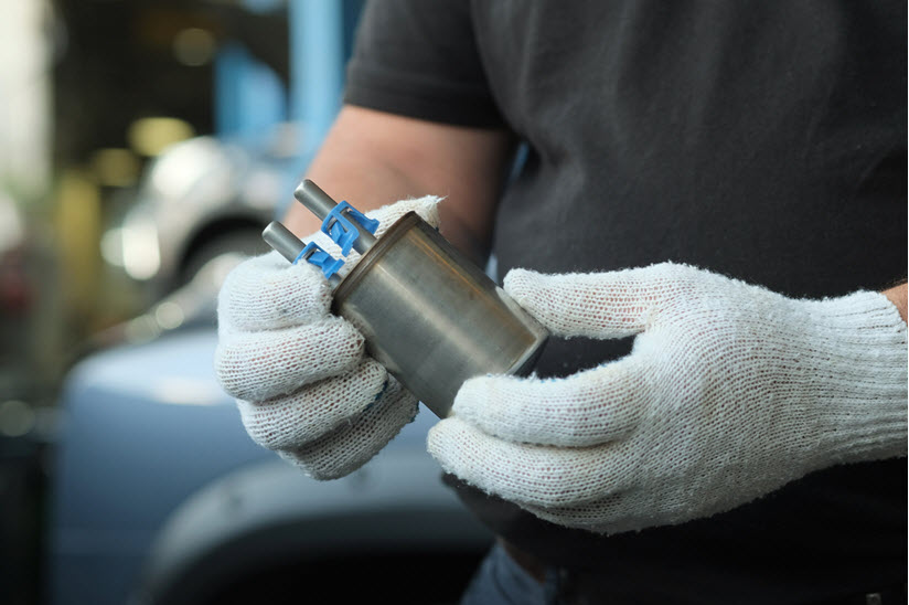 Car Fuel Filter Check